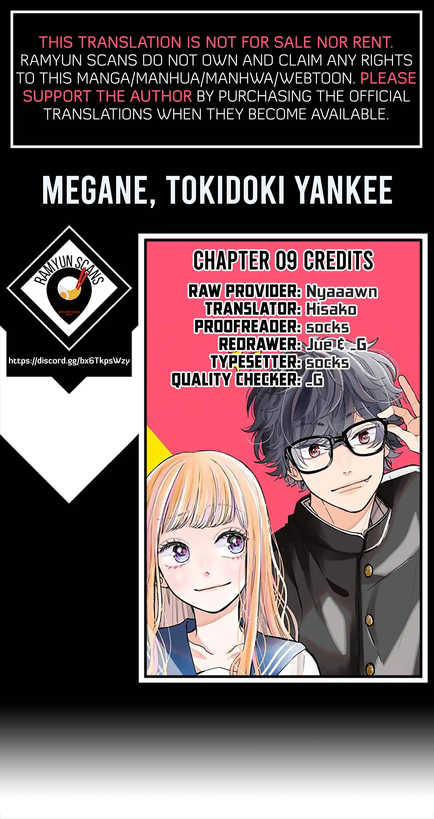 Megane, Tokidoki, Yankee-kun Chapter 9 1